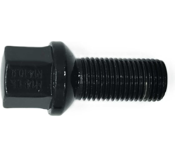 Болт колесный Чёрный, сфера М14x1.5 STARLEKS 10шт S17D28(R14)BC