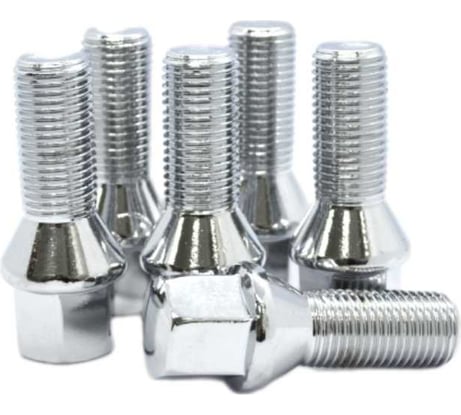 Комплект болтов Хром М12x1.25, 20 шт STARLEKS KK172110/CR