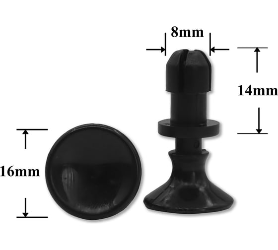 Автокрепеж для lexus, toyota 90667671013za (90667-671-013za), mc440901 (mc-440901), 62660486001 (62660-48600-1) КрепАвто 1077 1