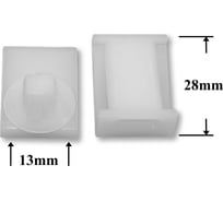 Автокрепеж для Hyundai Kia Mitsubishi 10 шт MR298528 КрепАвто 1093