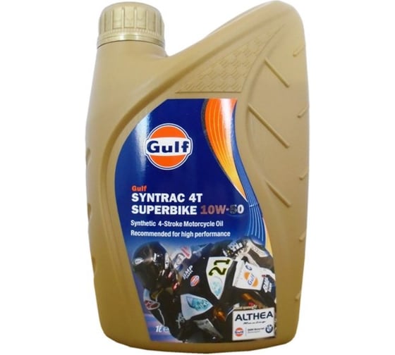 Масло моторное Syntrac 4T Superbike (1 л; 10W-50) GULF 120107601756