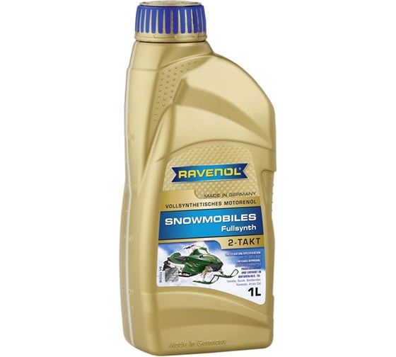 Масло Snowmobiles Fullsynth. 2-Takt new 1 л RAVENOL 1151310-001-01-999 1