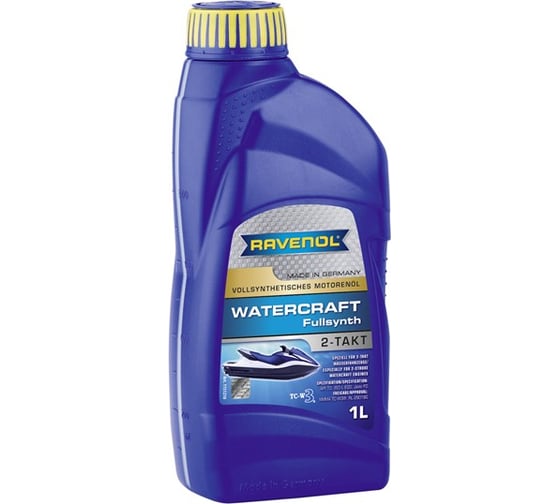 Моторное масло Watercraft Fullsynth. 2-Takt new 1 л RAVENOL 1151210-001-01-999 1