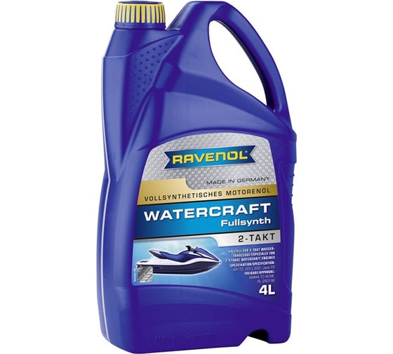 Моторное масло Watercraft Fullsynth. 2-Takt new 4 л RAVENOL 1151210-004-01-999 1