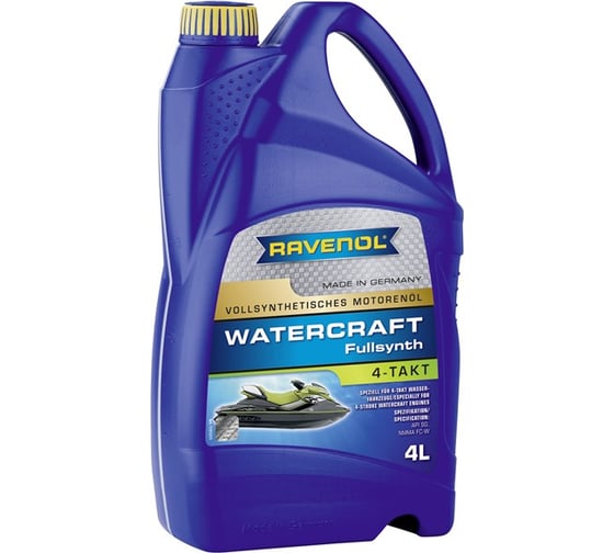 Моторное масло Watercraft 4-Takt new 4 л RAVENOL 1151211-004-01-999 1