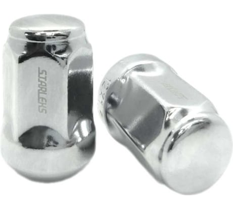 Гайка колесная Хром, сфера, M12x1.5 STARLEKS 10 шт. 801445HT/B
