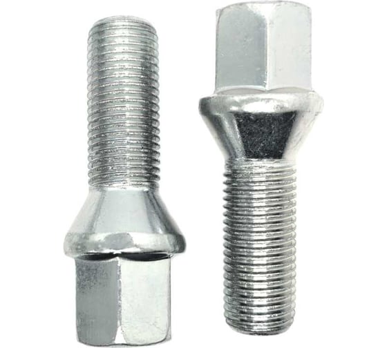 Болт STARLEKS колёсный Цинк, конус М14x1.5 074125(C17D32) 10шт 074125 (C17D32)