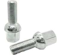 Болт колесный Цинк, сфера М 12x1.5 STARLEKS 10шт 085110 (S17A28)