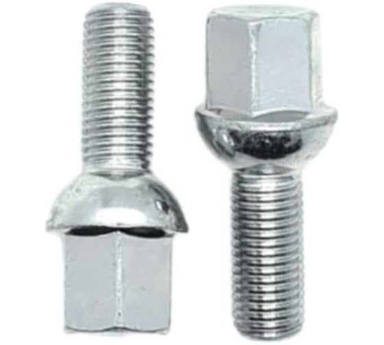 Болт колесный Цинк, сфера М 12x1.5 STARLEKS 10шт 085110 (S17A28)