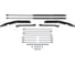 Газовые упоры капота Geely Coolray SX11 2023-н.в, только рынок РФ, 2 шт Rival A.ST.1908.1 1