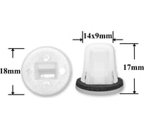 Автокрепеж для Mercedes Крепавто 1172