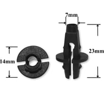 Автокрепеж для Audi, Ford, Mercedes, Seat, Skoda, Volkswagen bn8v50715a Крепавто 1168