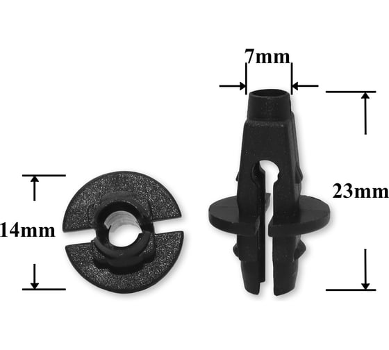Автокрепеж для Audi, Ford, Mercedes, Seat, Skoda, Volkswagen bn8v50715a Крепавто 1168 1