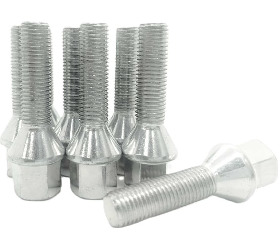 Болт колесный Цинк, конус М12x1.5 10шт STARLEKS 075157 (C17A40)
