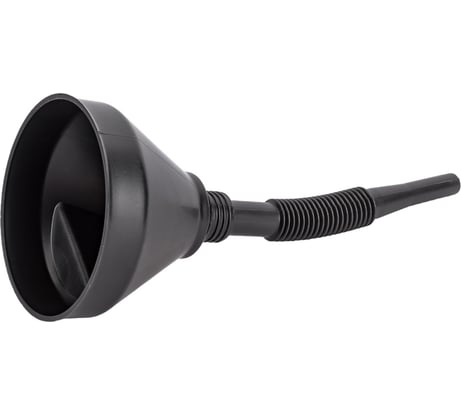 Разборная воронка для бензина с сеткой и гофрой ГЛАВДОР Premium + GL-798, черная 54958