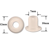 Автокрепеж для BMW Mercedes 10 шт 51141902279 КрепАвто 1198