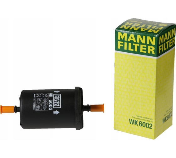 Фильтр топливный RENAULT LOGAN/CLIO/KANGOO 1.2-2.0 /KL72/ MANN-FILTER WK6002 1