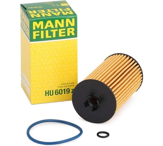 Фильтр масляный OPEL Astra J, Insignia, Meriva B, Mokka, Zafira C MANN-FILTER HU6019Z 1