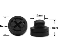 Автокрепеж для Infiniti Nissan 10 шт 2144050Y00 КрепАвто 1246