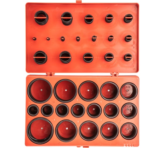 Ообразные кольца набор 419 шт NEO Tools 11-983 1