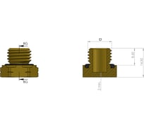 Заглушка M22x1.5 ORPASAN ORP 4822