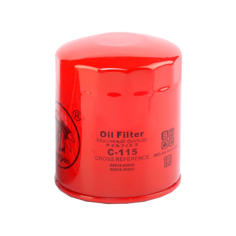 Фильтр масляный Toyota 90915-03006 REDSKIN C-115 - выгодная цена ...