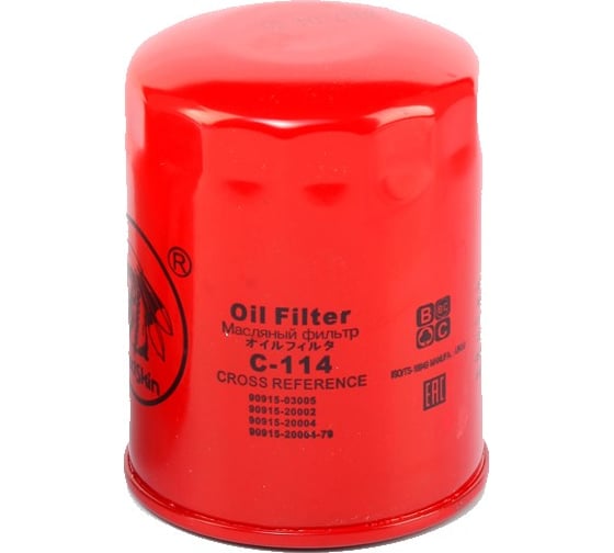 Фильтр масляный Toyota 90915-03005 REDSKIN C-114 1