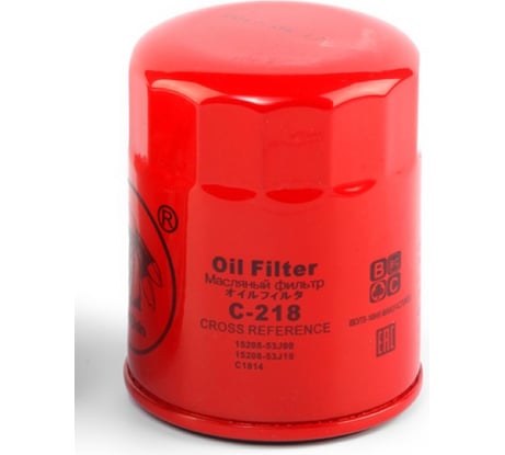 Фильтр масляный Nissan 15208-53J00 REDSKIN C-218