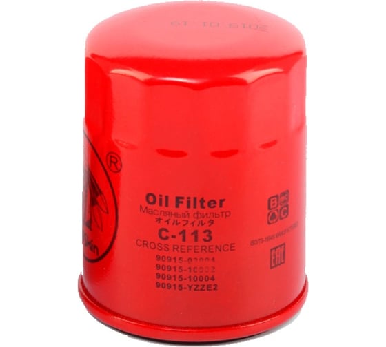 Фильтр масляный Toyota 90915-03004 REDSKIN C-113 1