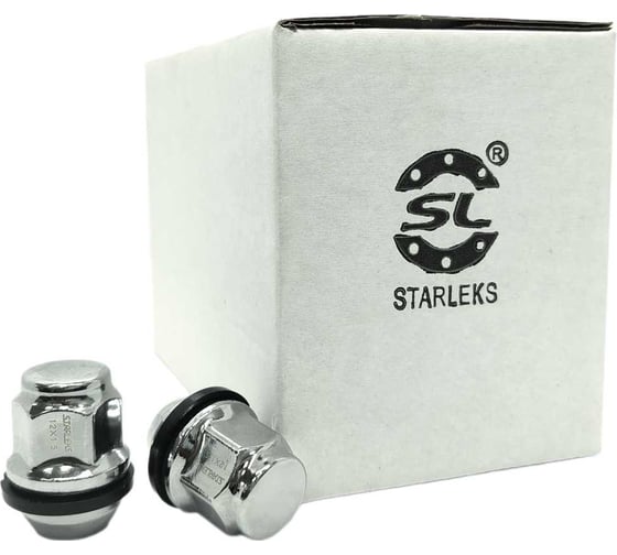 Гайка колесная Хром, конус, M12x1.5 STARLEKS 901445HU 10 шт