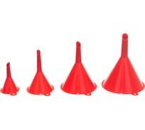 Набор пластиковых воронок VOREL 52, 76, 100, 120 мм 83005