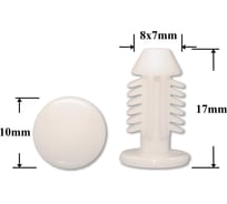 Автокрепеж для Citroen Peugeot 10 шт 699231 КрепАвто 1321
