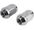 Гайка NORM M12x1.50, H=35 мм, ключ 21 мм, закрытая, хром, 20 шт. 901445 Cr 1