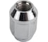 Гайка NORM M12x1.50, H=35 мм, ключ 21 мм, закрытая, хром, 20 шт. 901445 Cr 3