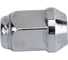 Гайка NORM M12x1.50, H=35 мм, ключ 21 мм, закрытая, хром, 20 шт. 901445 Cr 5