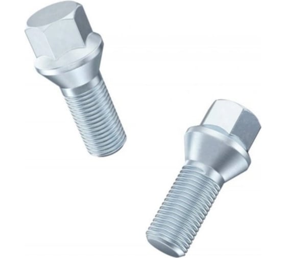 Болт NORM M12x1.25, H=30 мм, ключ 19 мм, цинк, 20 шт. 972120