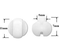 Автокрепеж для Mercedes d06158763 (d061-58-763) Крепавто 1386