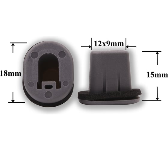 Автокрепеж для Infiniti Nissan 10 шт 85099AG000, 0128101051 КрепАвто 1393 1