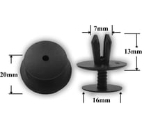 Автокрепеж для VAG Крепавто 1415