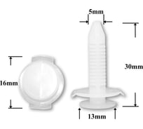 Автокрепеж для Acura Honda 10 шт 91580SF9003 КрепАвто 1449
