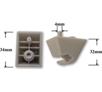 Автокрепеж для BMW 51458266814 Крепавто 1485