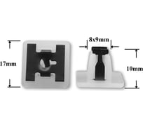 Автокрепеж для Acura Honda 10 шт 91638SM4003 КрепАвто 1466