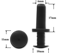 Автокрепеж для Mercedes 10 шт A0009915940 КрепАвто 1543