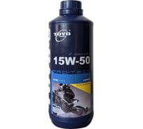 Масло Protech 4T SAE 15W-50, API SM, 1 л Toyo 9555131407316