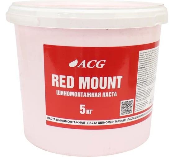 Паста монтажная RED MOUNT 5 кг ACG 1011160