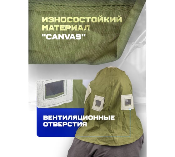 Маска для пескоструйщика Forsage F-SBH-B(3771)