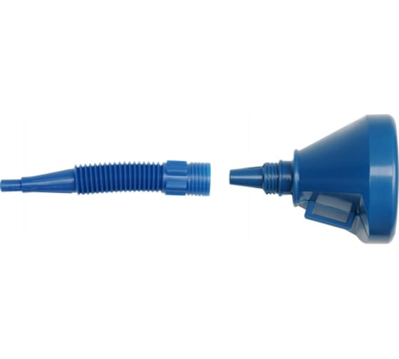 Гибкая воронка 2 в 1 VOREL голубая D 135 мм 83001 1