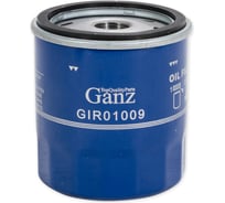 Фильтр масляный для OPEL AstF/G/VecA/OmA/B, NEXIA GANZ GIR01009