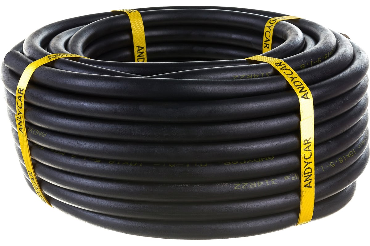 Шланг резиновый 3-х слойный маслобензостойкий ГОСТ 10362-2017 (10х18.5 ...