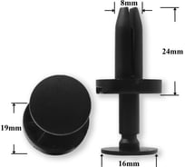 Автокрепеж для Chrysler Dodge GM Jeep 10 шт 05160260AA КрепАвто 1673